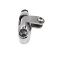 Bimini Top Stainless Steel Swivel Deck Hinge with Rubber Pad